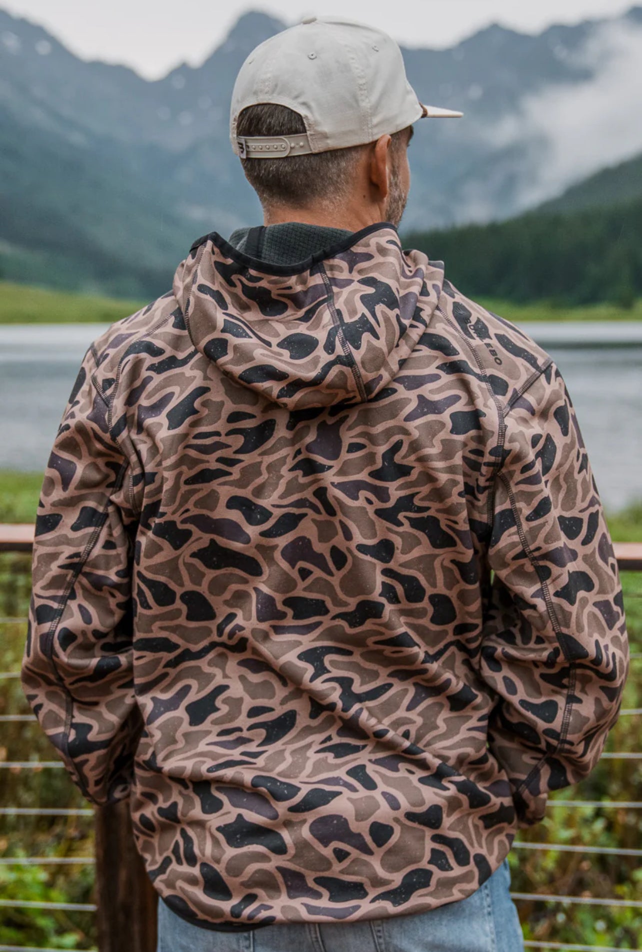 BURLEBO Duke Tech - Mid Layer - Gauge Camo