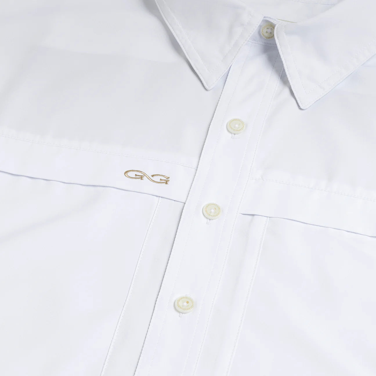 GameGaurd White Microfiber Shirt SS