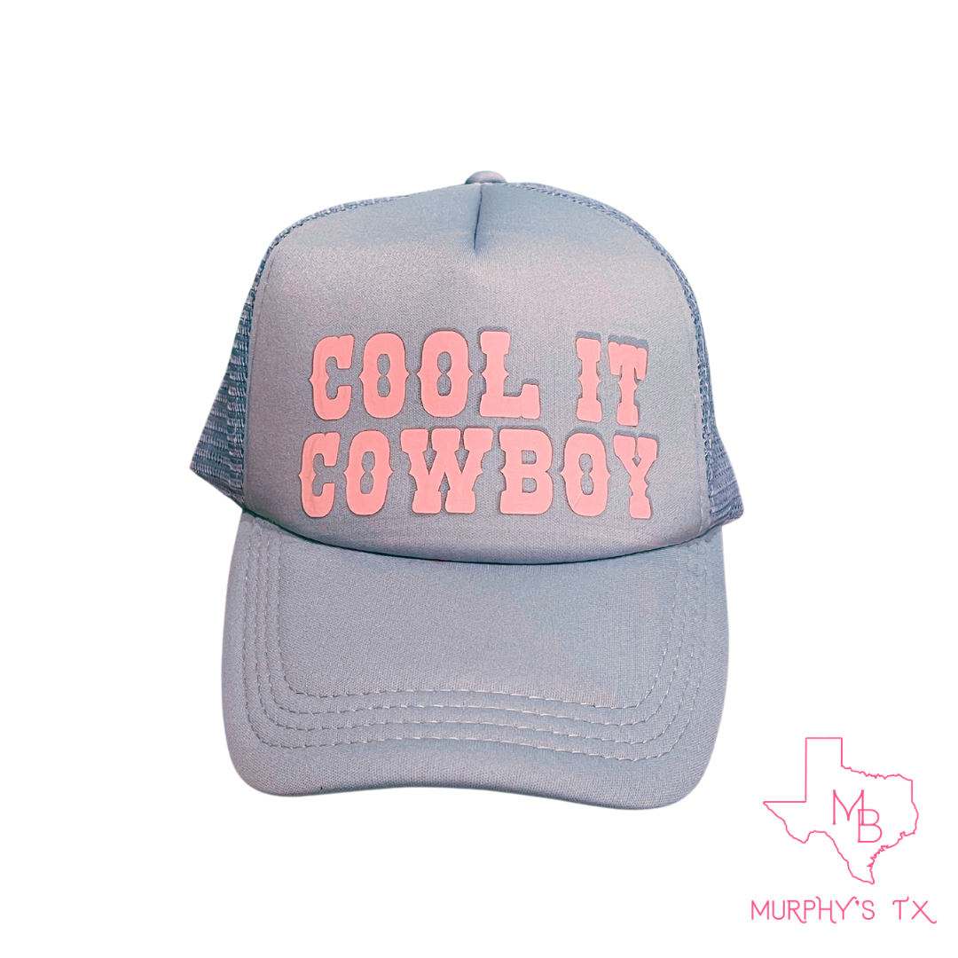 Trucker Hat - Cool It Cowboy