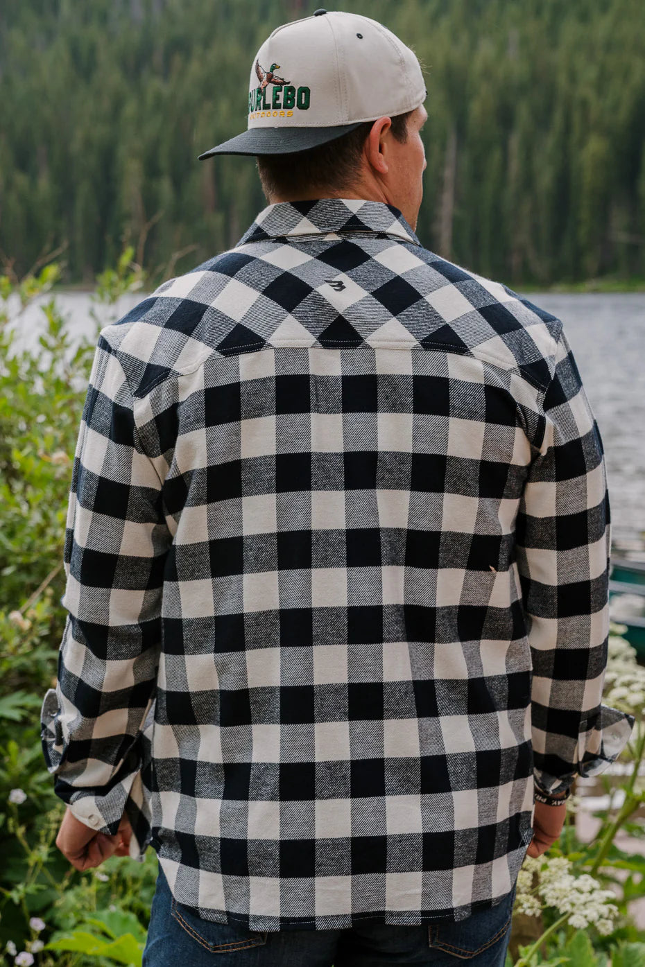 BURLEBO Flannel - Black Buffalo