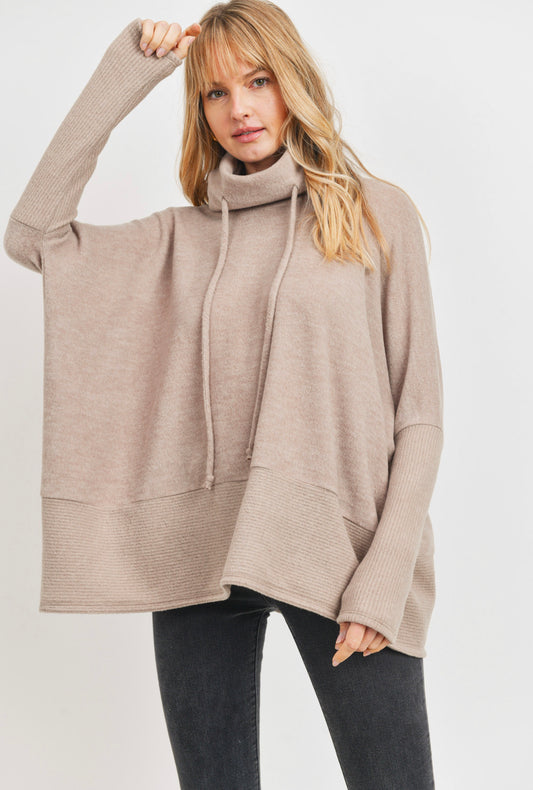 Taupe Knit Sweater