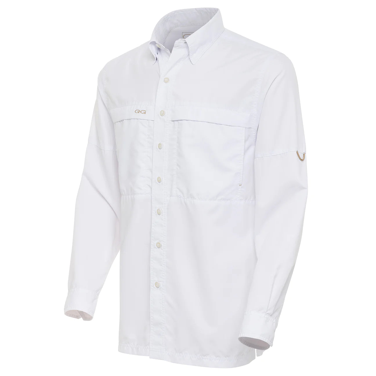 GameGaurd White Microfiber Shirt LS