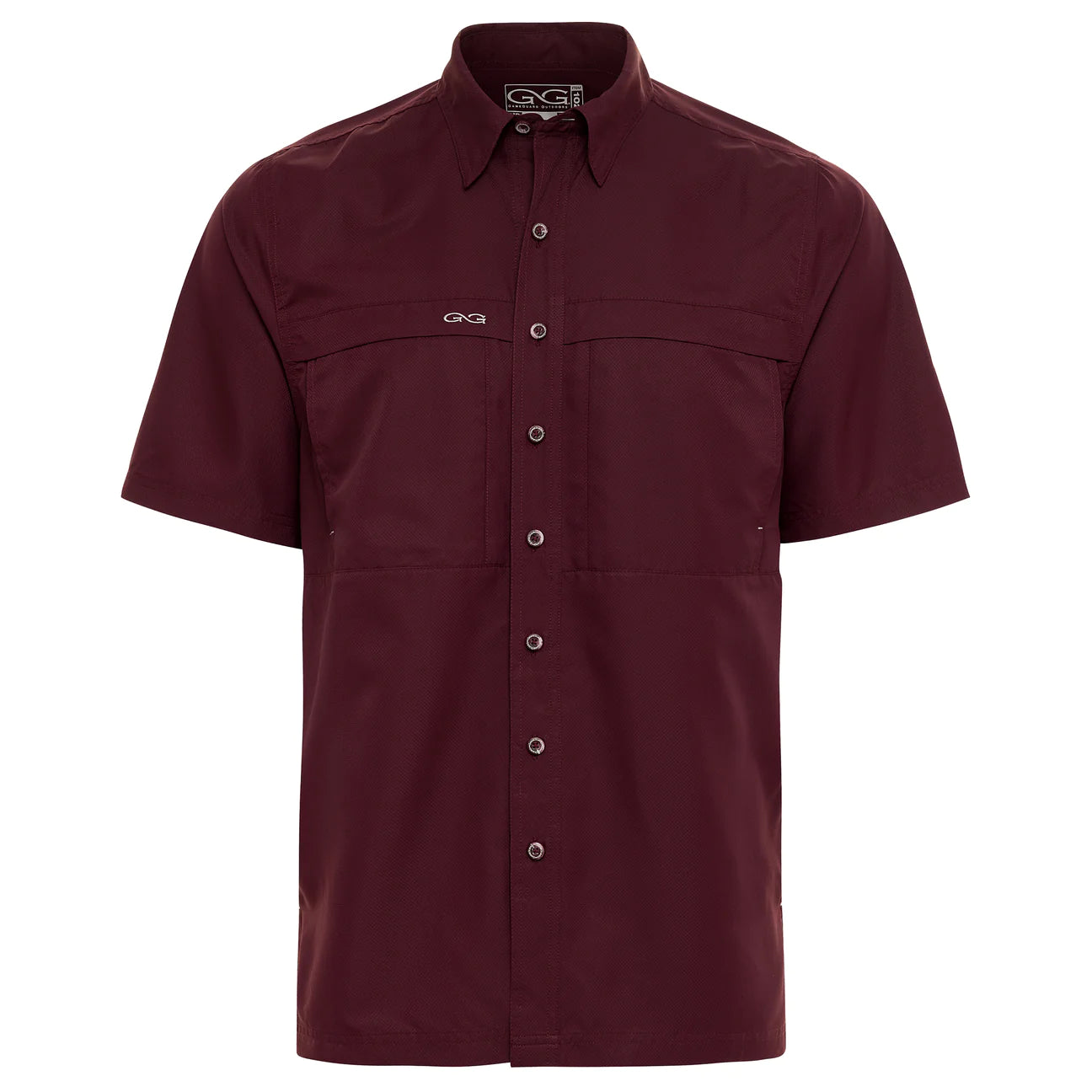 GameGaurd Maroon Microfiber Shirt SS