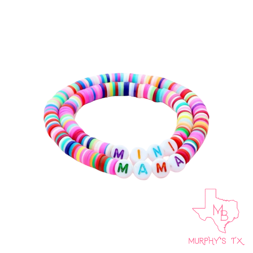 MAMA & MINI Bracelet Set - MULTI