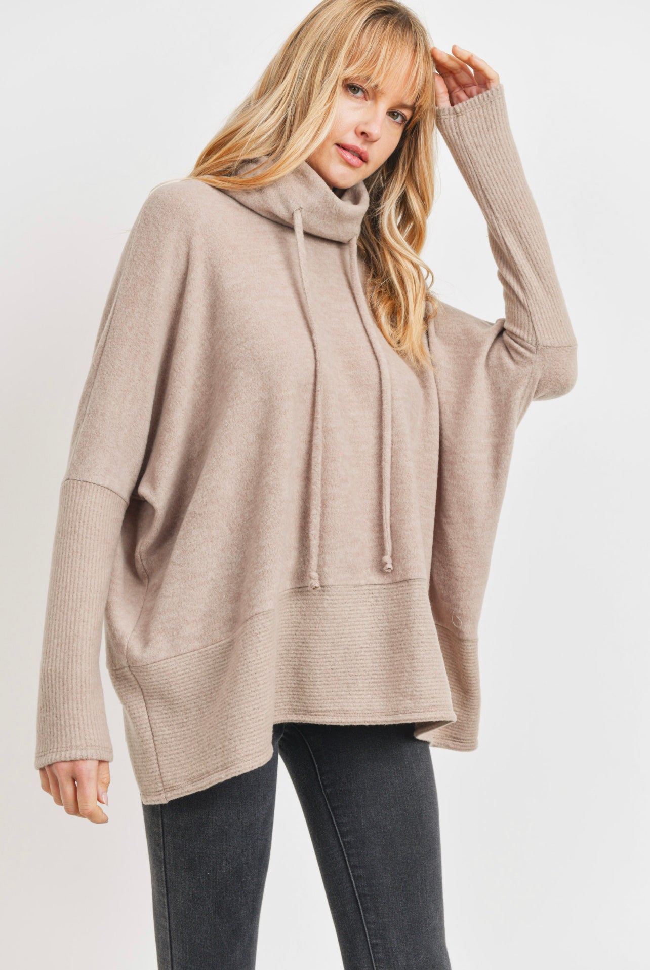 Taupe Knit Sweater