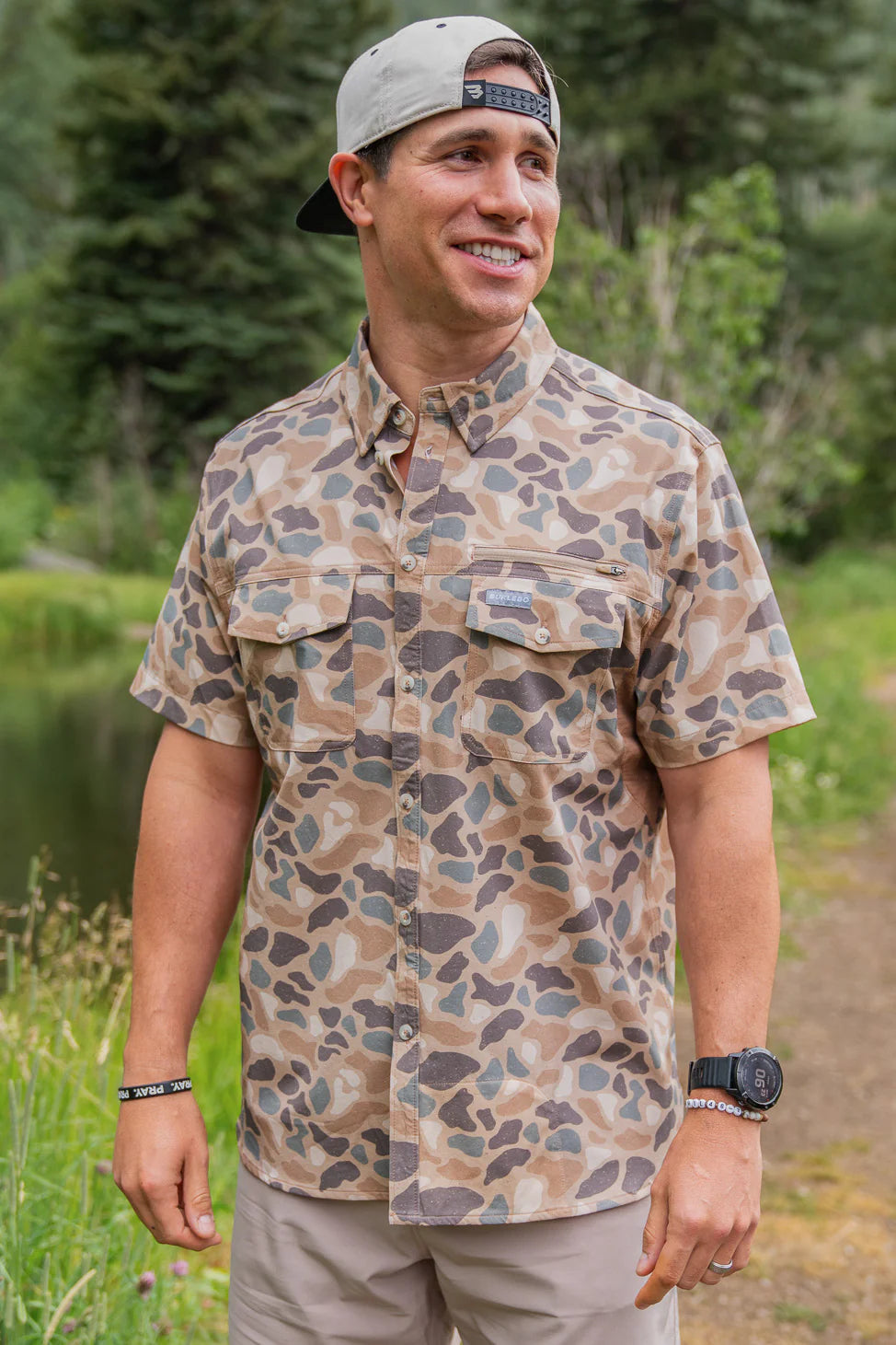 BURLEBO Performance Outdoors shirt - Pintail Camo