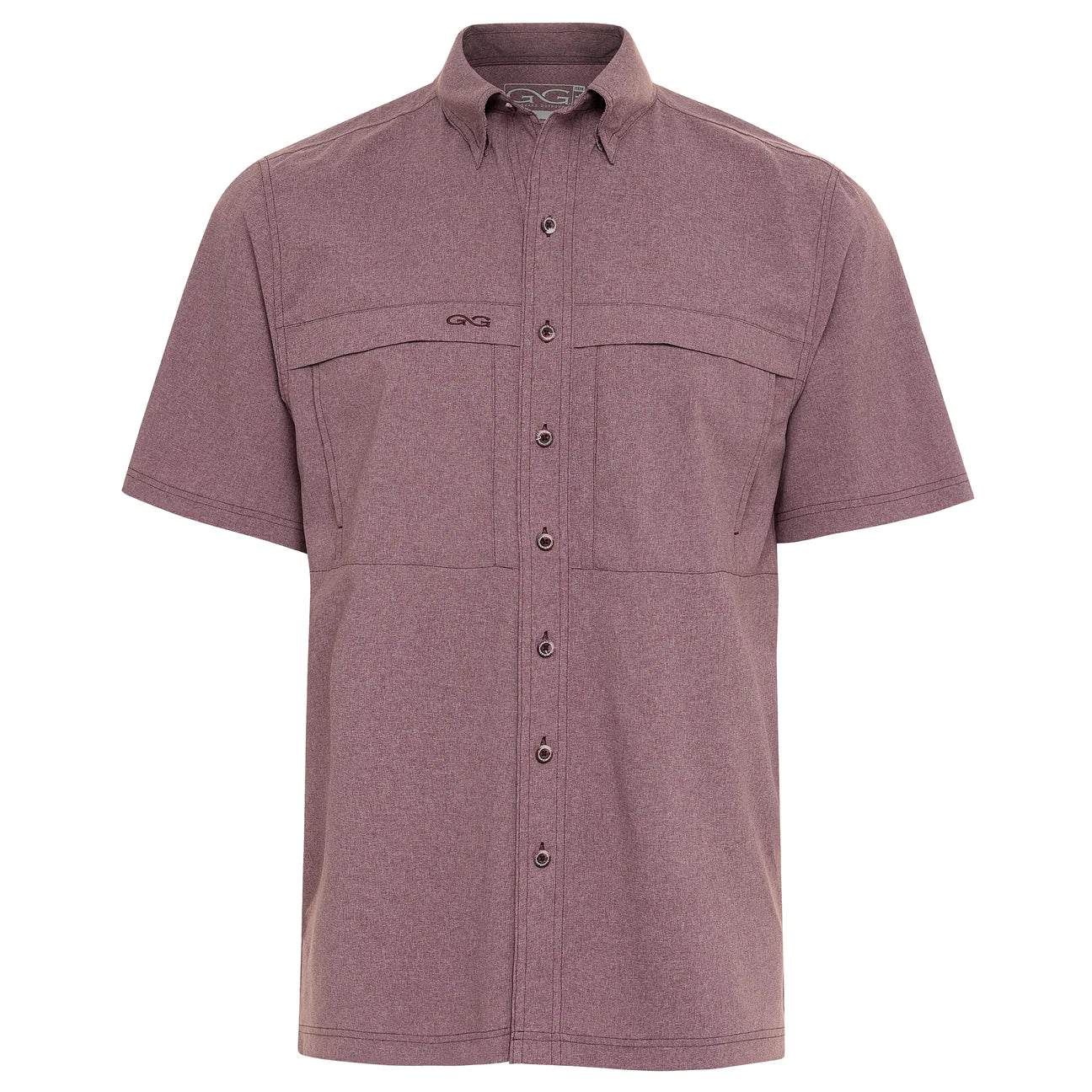 GameGaurd Maroon MicroTek Shirt SS