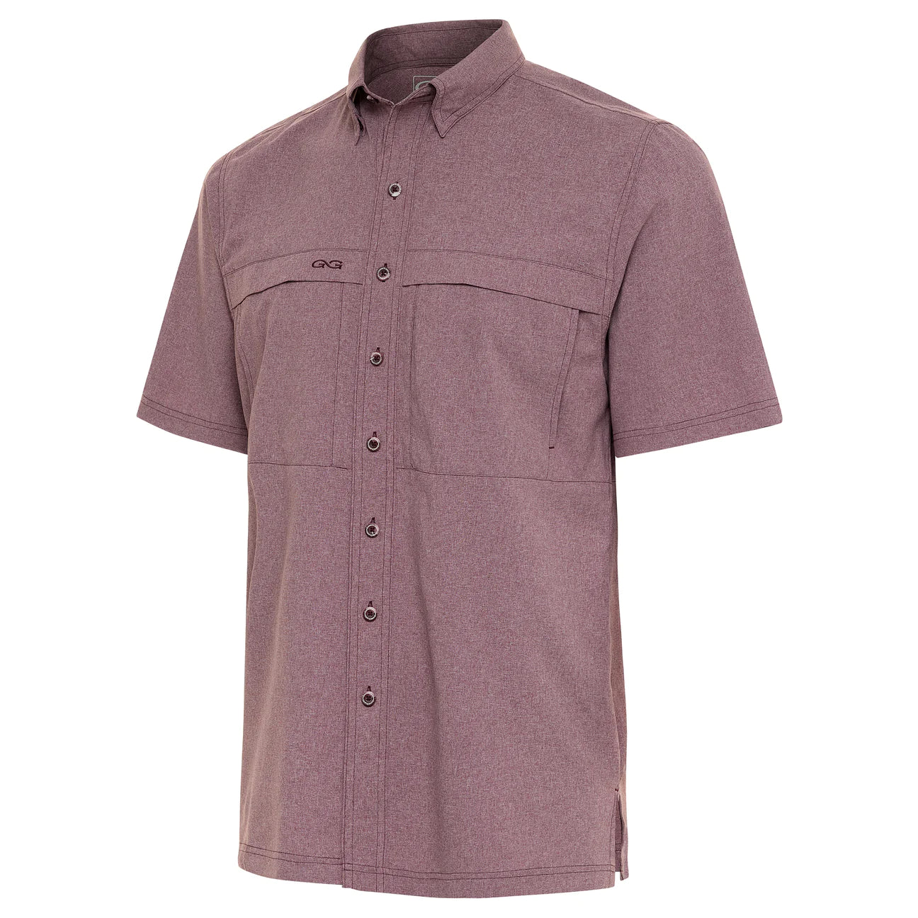 GameGaurd Maroon MicroTek Shirt SS