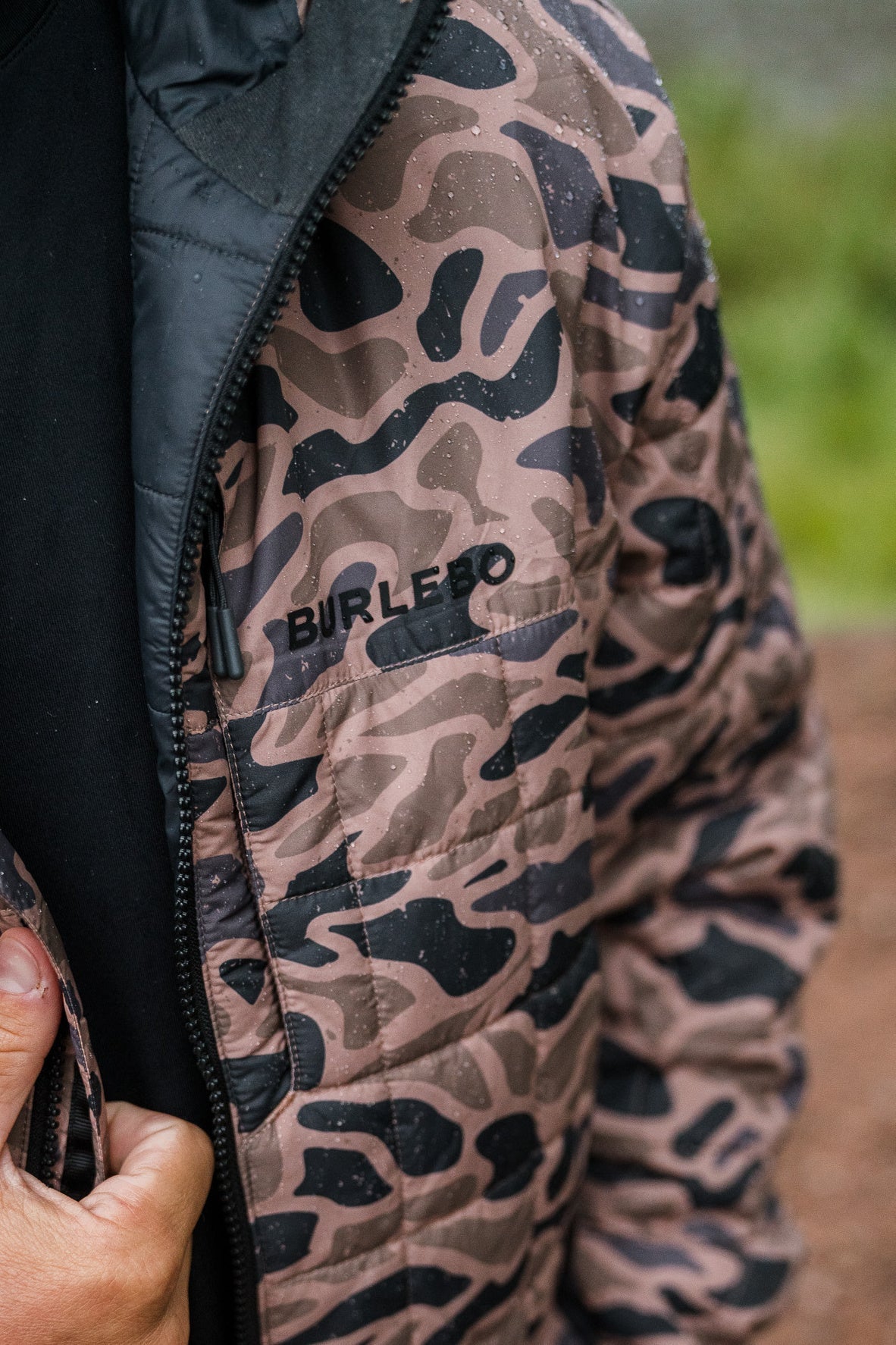 BURLEBO Puffer Jacket - Gauge Camo