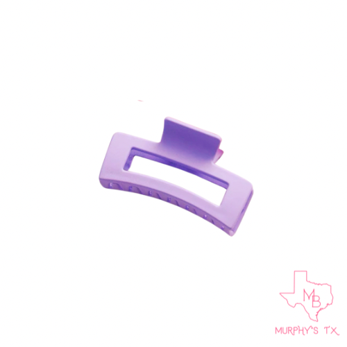 Pastel Purple Claw Clip