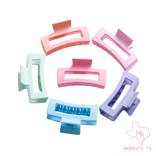 Pastel Light Pink Claw Clip