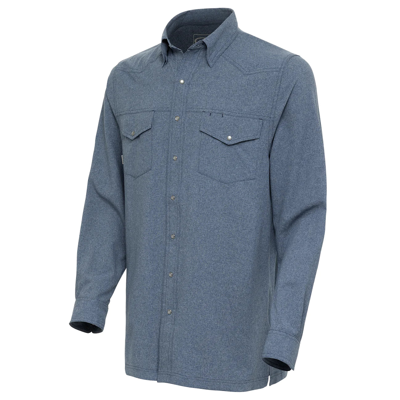 GameGaurd DeepWater Pearl Snap Shirt LS