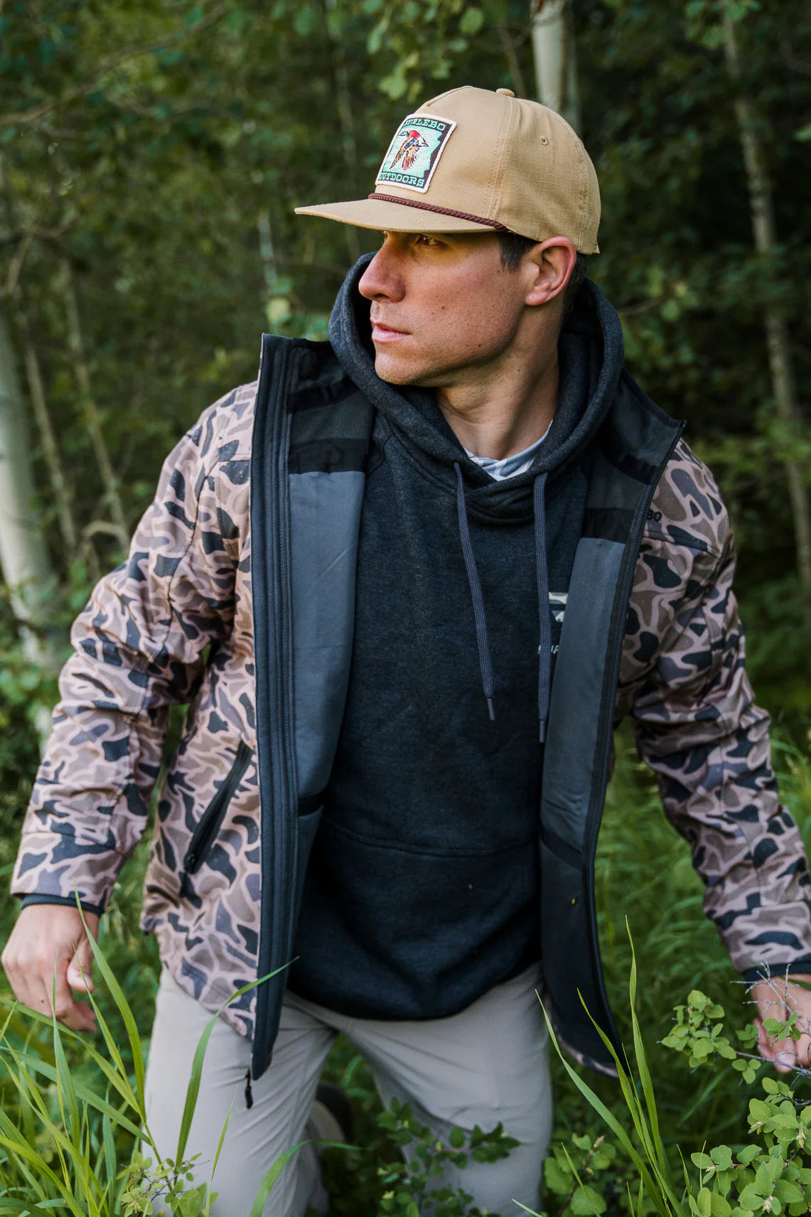 BURLEBO Challenger Jacket - Gauge Camo