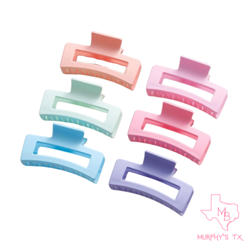 Pastel Light Pink Claw Clip