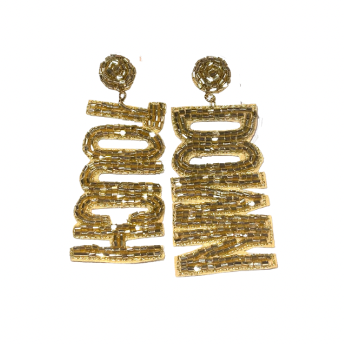 Touch Down Earrings- Gold