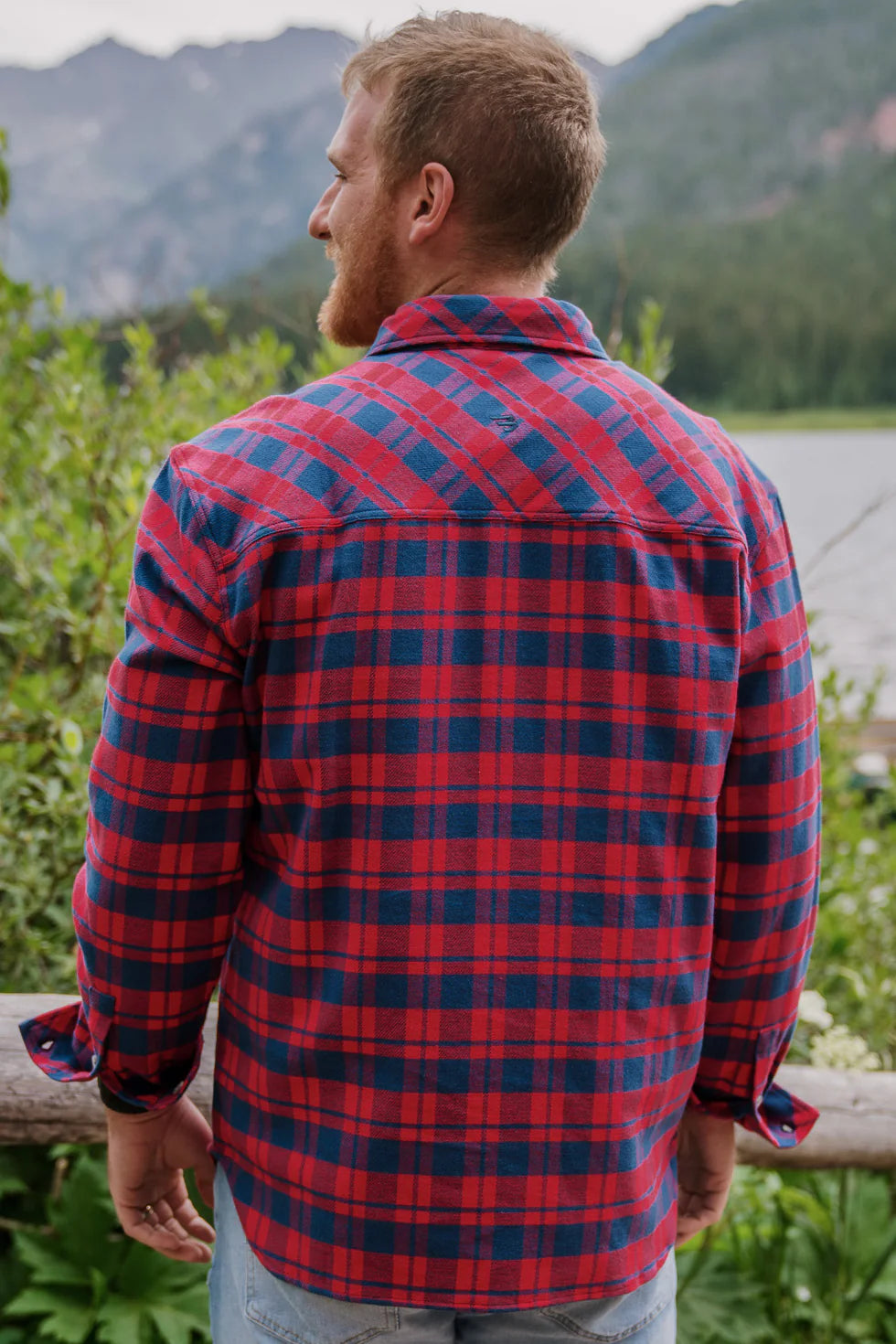 BURLEBO Flannel - Redwood