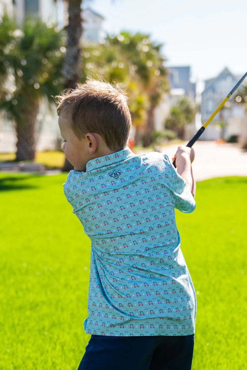 BURLEBO Youth Polo - Tee Time