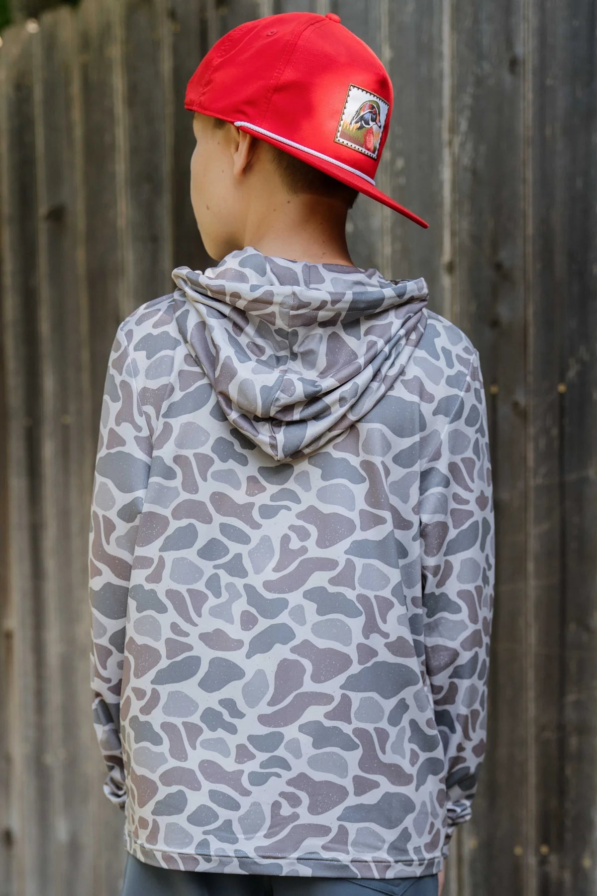 BURLEBO Youth Hoodie - Classic Deer Camo