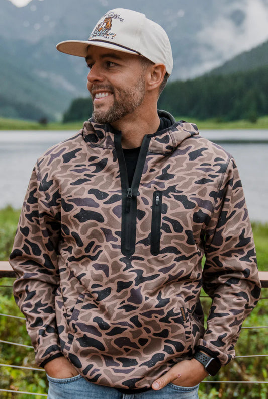 BURLEBO Duke Tech - Mid Layer - Gauge Camo