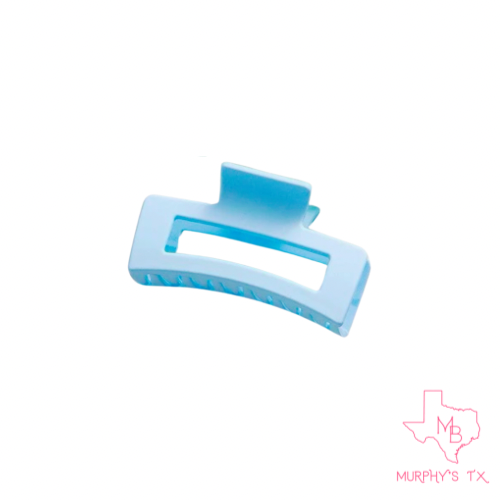 Pastel Blue Claw Clip