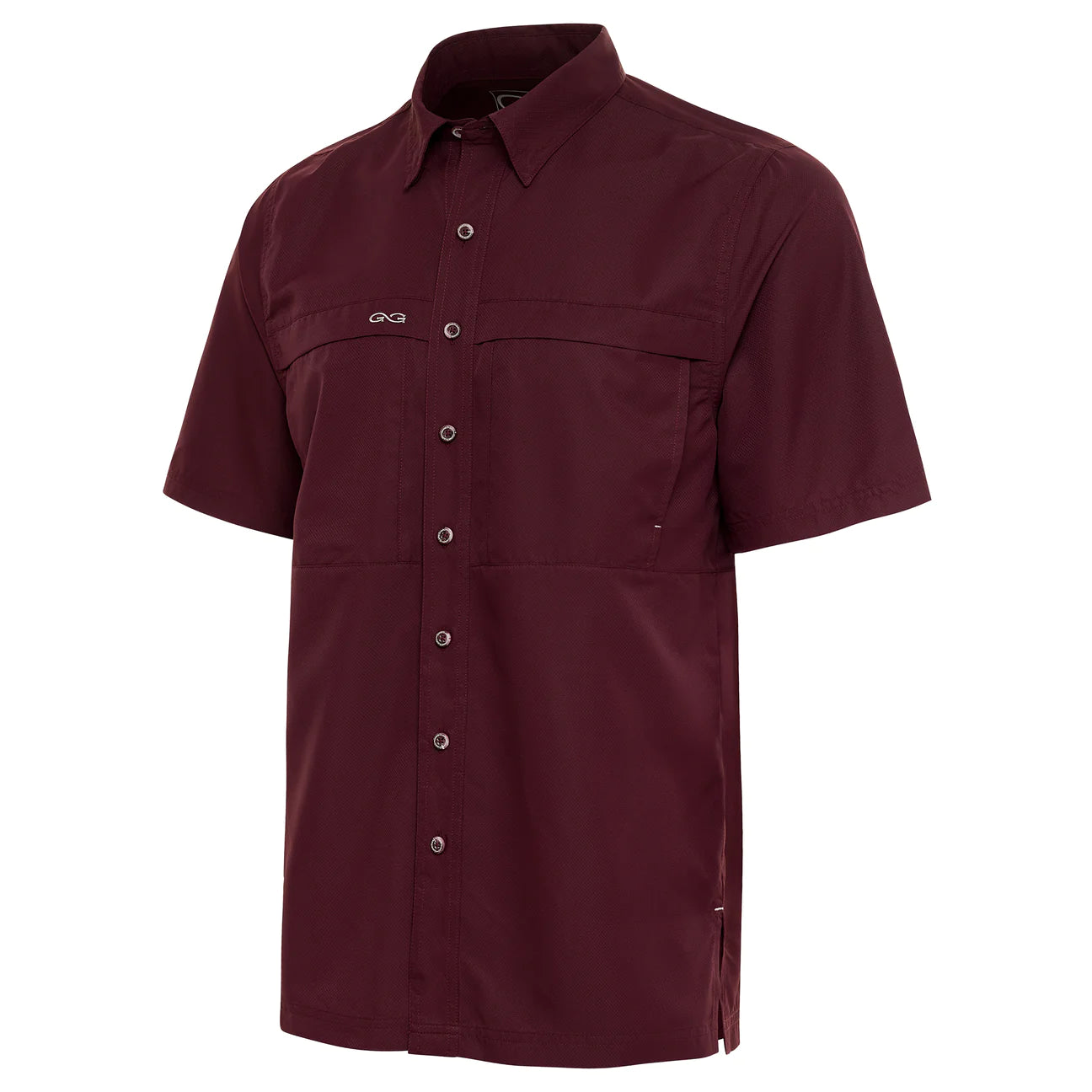 GameGaurd Maroon Microfiber Shirt SS