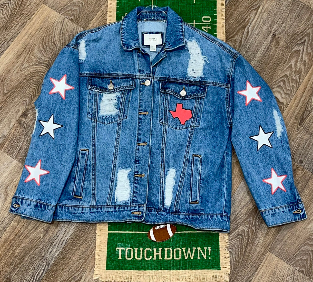 Texas Tech Jean Jacket - Large