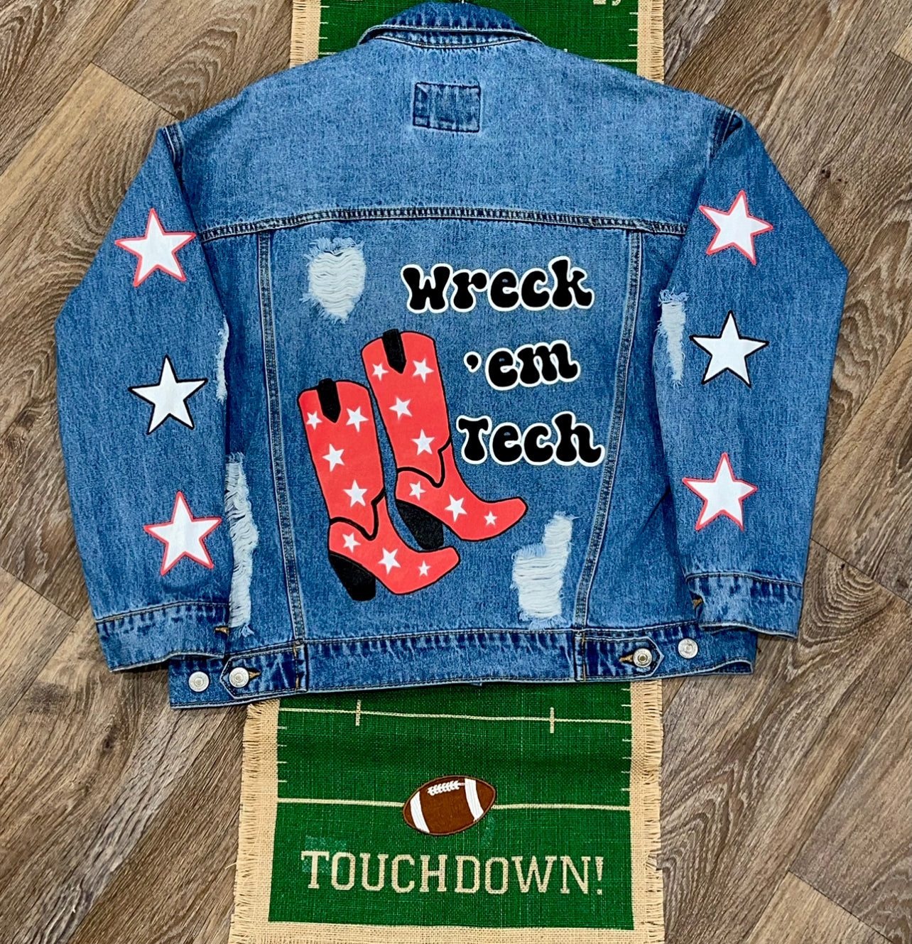 Texas Tech Jean Jacket - Large