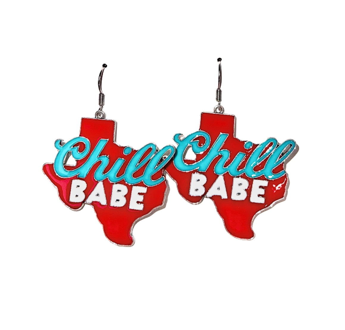 Chill Babe Earrings - Red