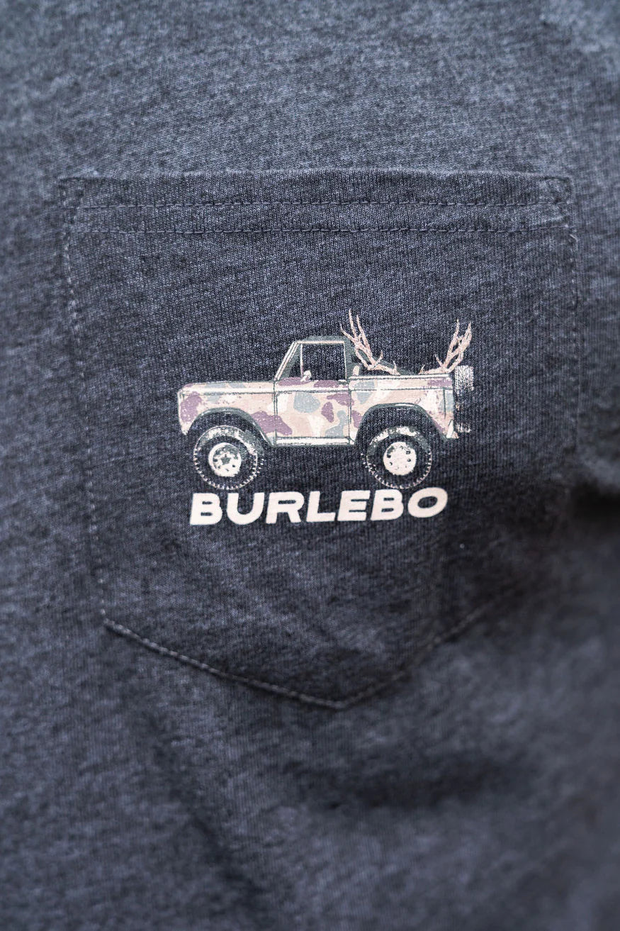 BURLEBO Loaded Down Bronco - SS - Heather Black