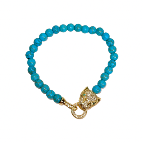 Turquoise Jaguar Bracelet