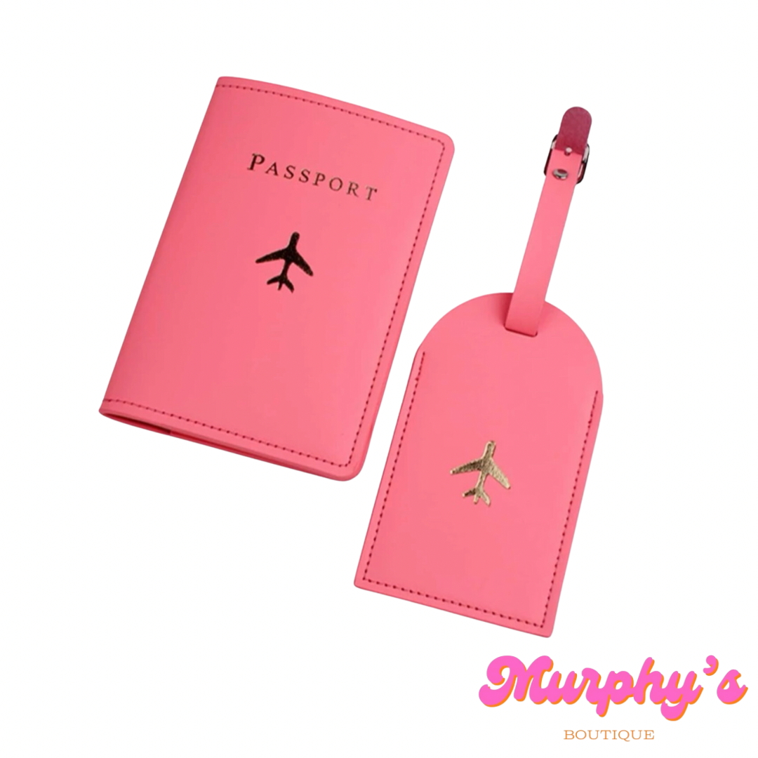 Jet Setter Travel Set - Pansy Pink