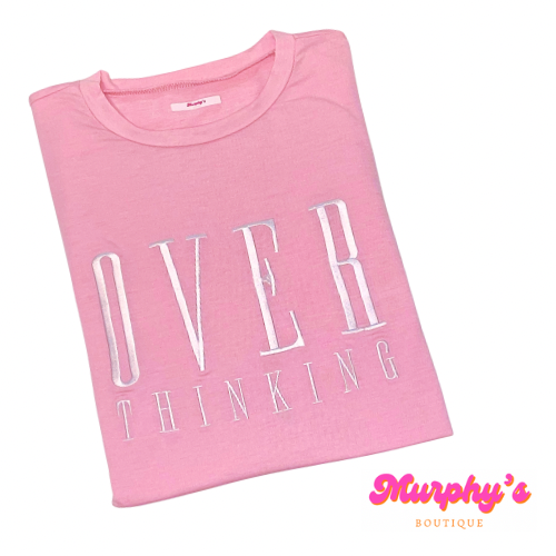 OVER THINKING Oversized T-Shirt