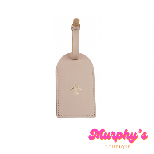 Jet Setter Travel Tag - Classy Cream