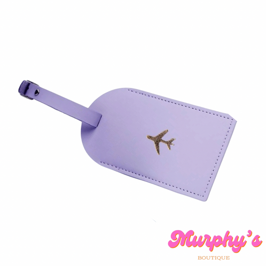 Jet Setter Travel Tag - Lavender