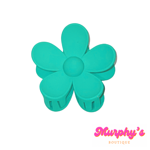 Groovy Girl Claw Clip - Turquoise