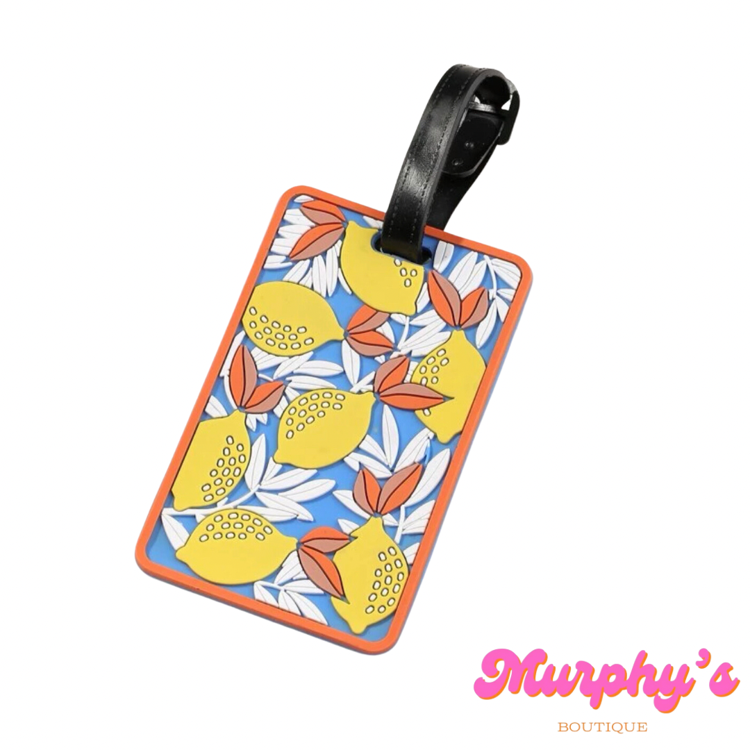 Lovely Lemons - Luggage Tag