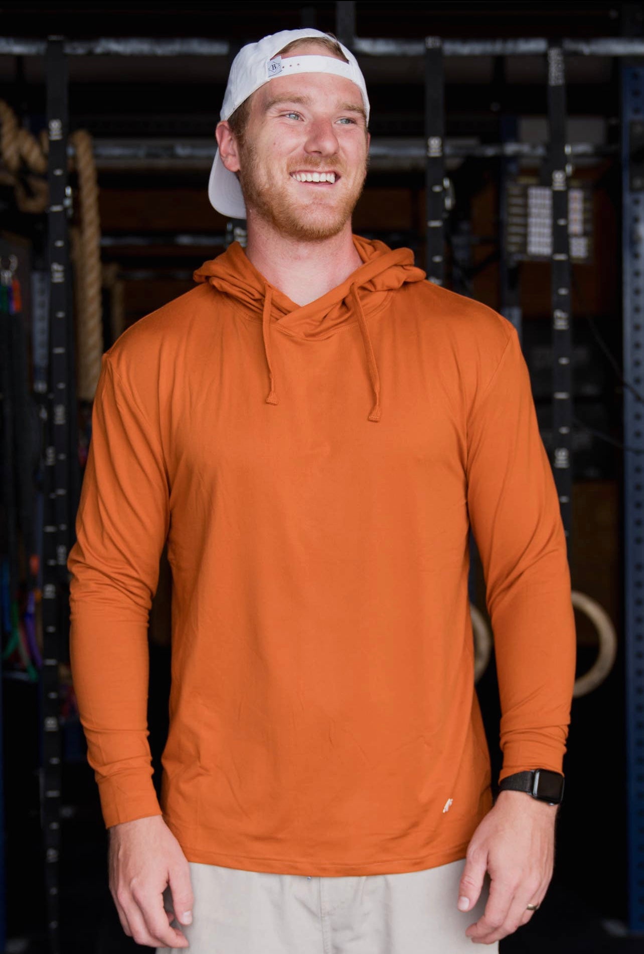 BURLEBO Performance Hoodie - Orange