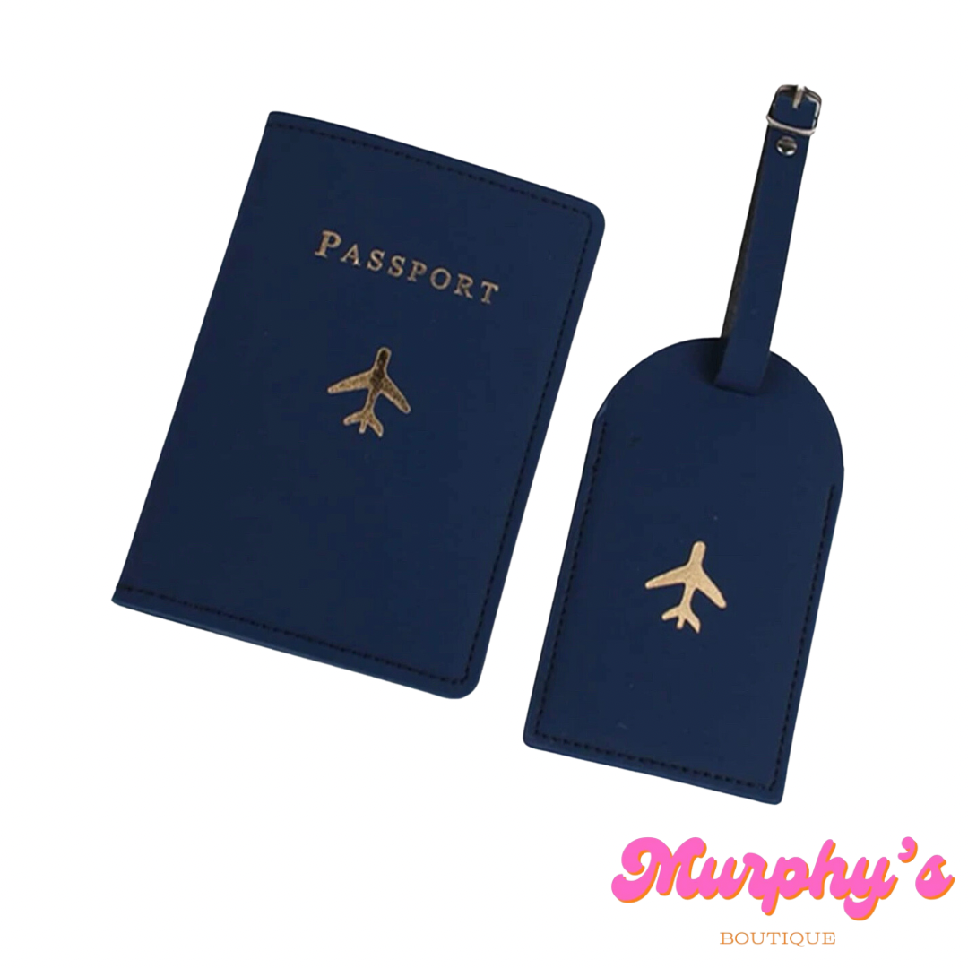 Jet Setter Travel Set - Navy