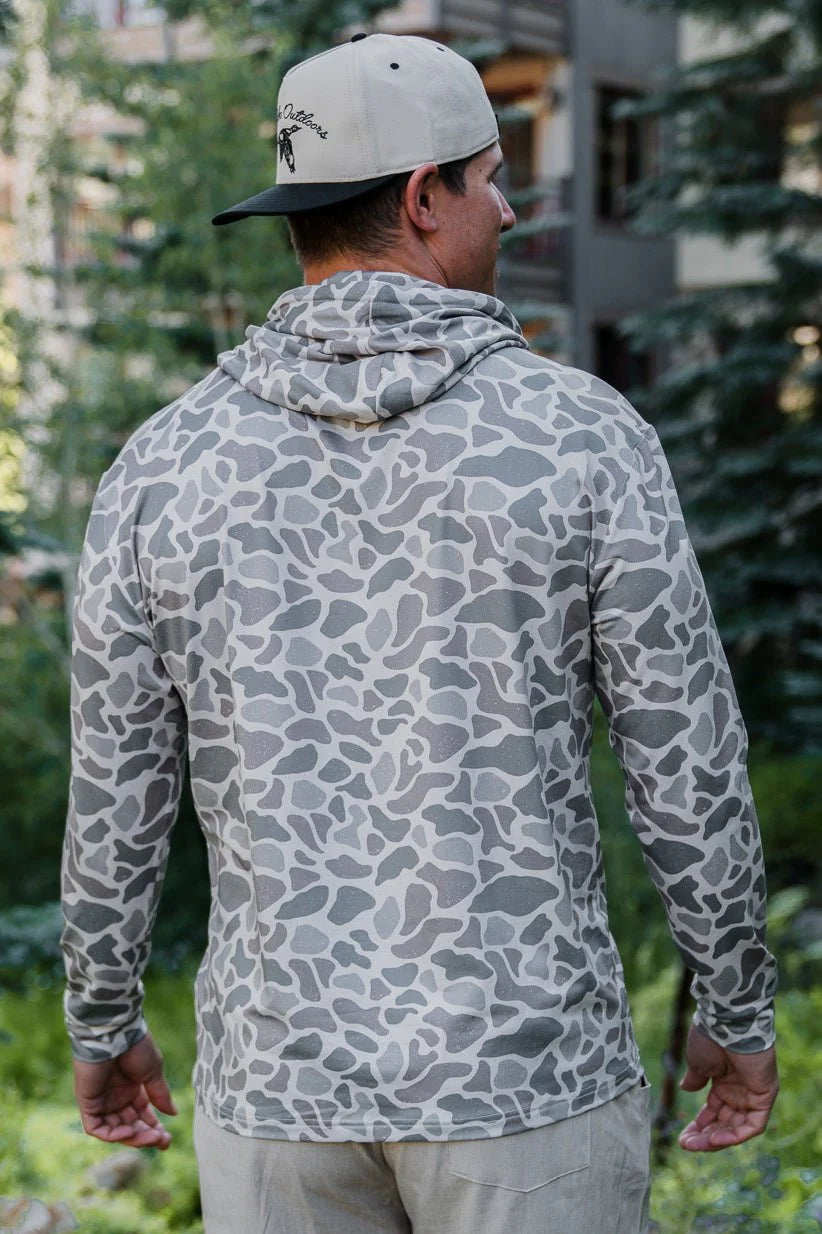 BURLEBO Performance Hoodie - Classic Deer Camo