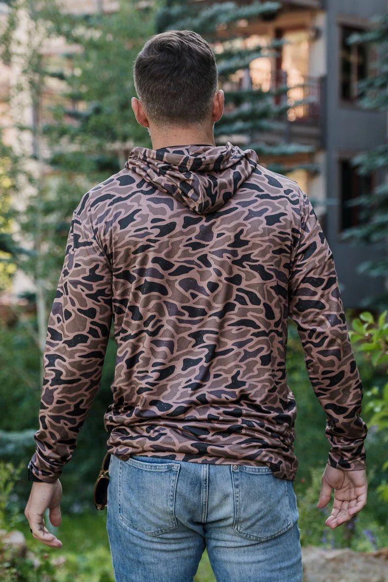 BURLEBO Performance Hoodie - Gauge Camo