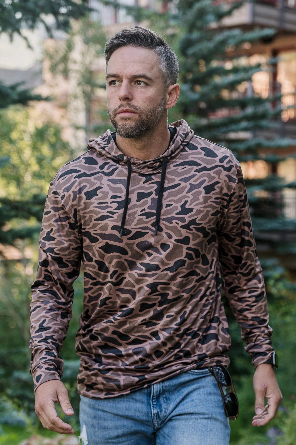 BURLEBO Performance Hoodie - Gauge Camo