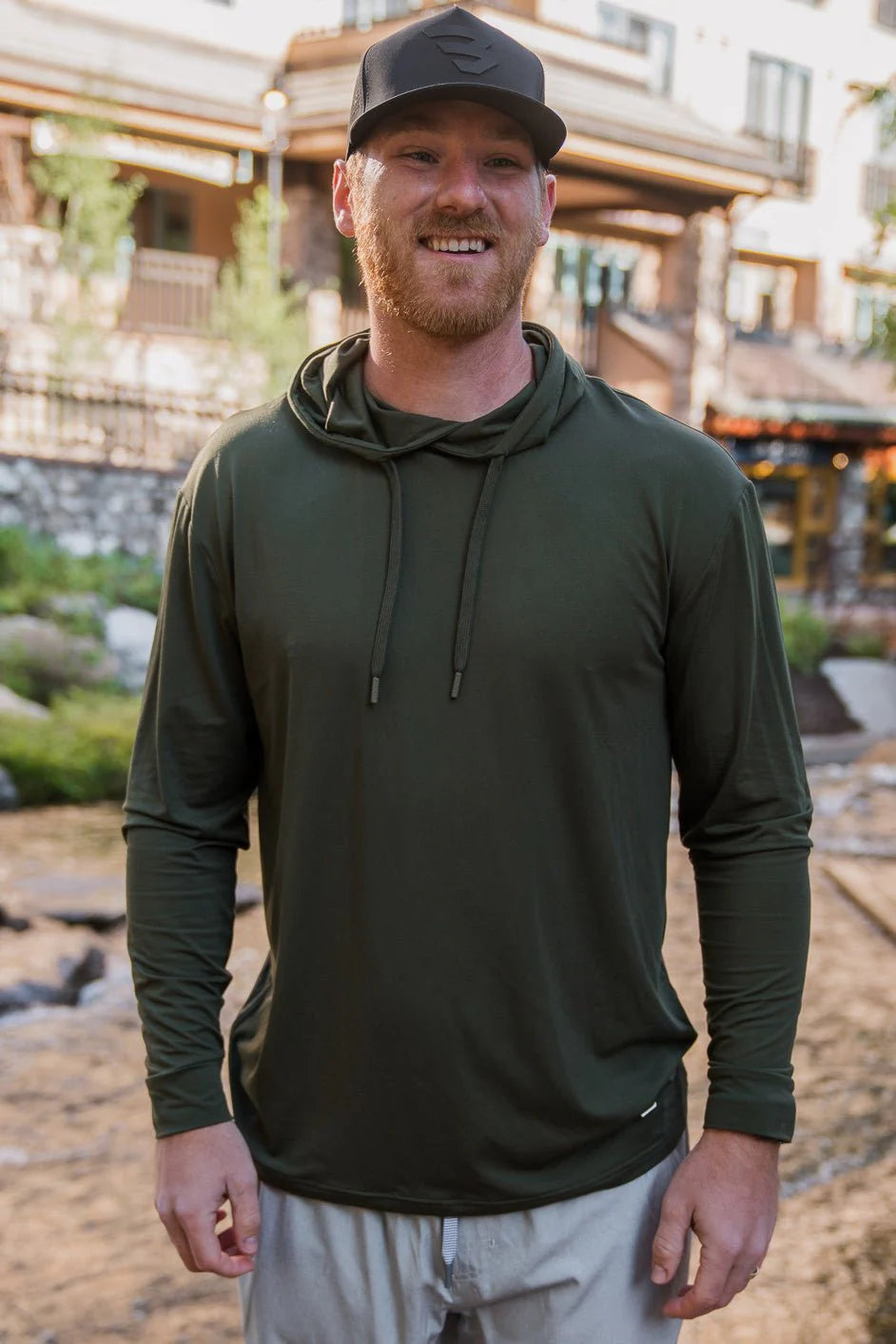 BURLEBO Performance Hoodie - Mallard Green