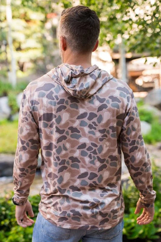 BURLEBO Performance Hoodie - Pintail Camo