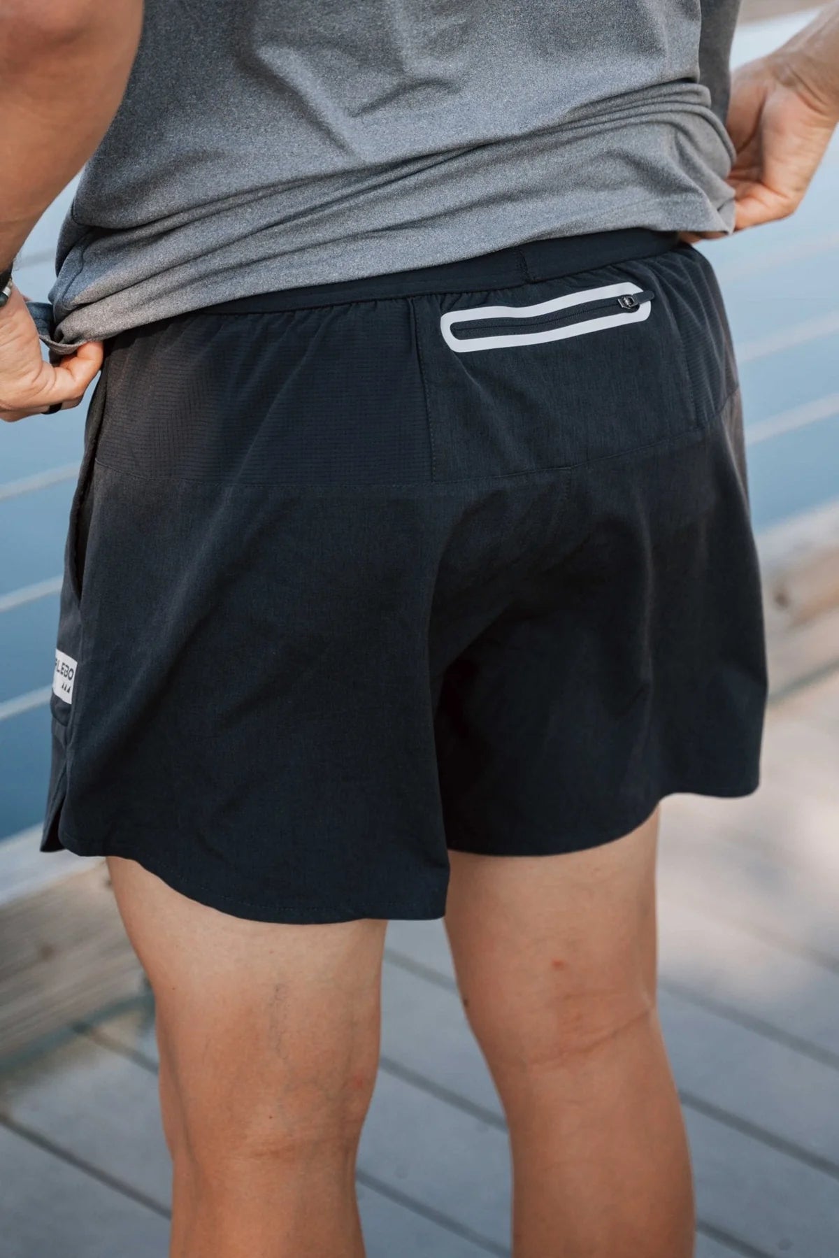 BURLEBO Running Shorts - Black