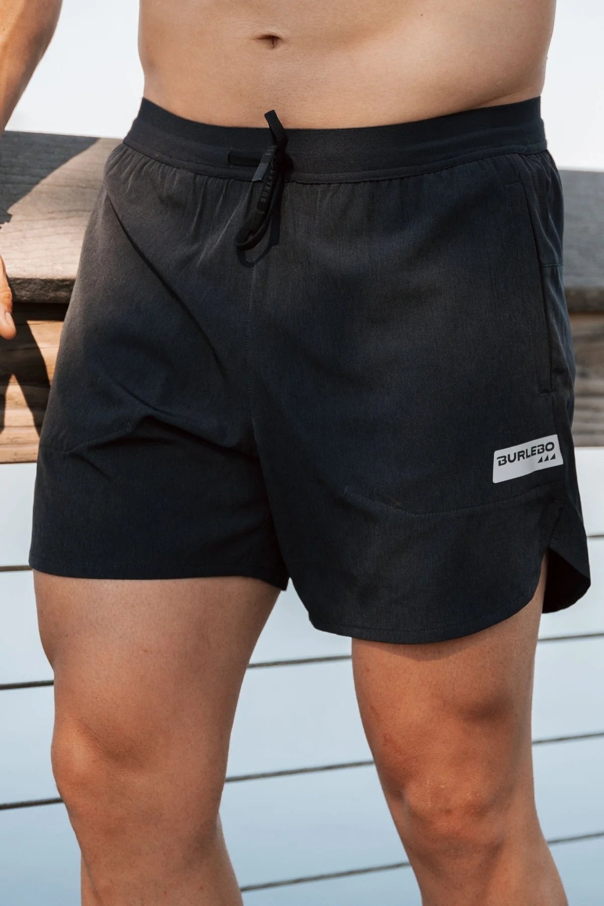 BURLEBO Running Shorts - Black