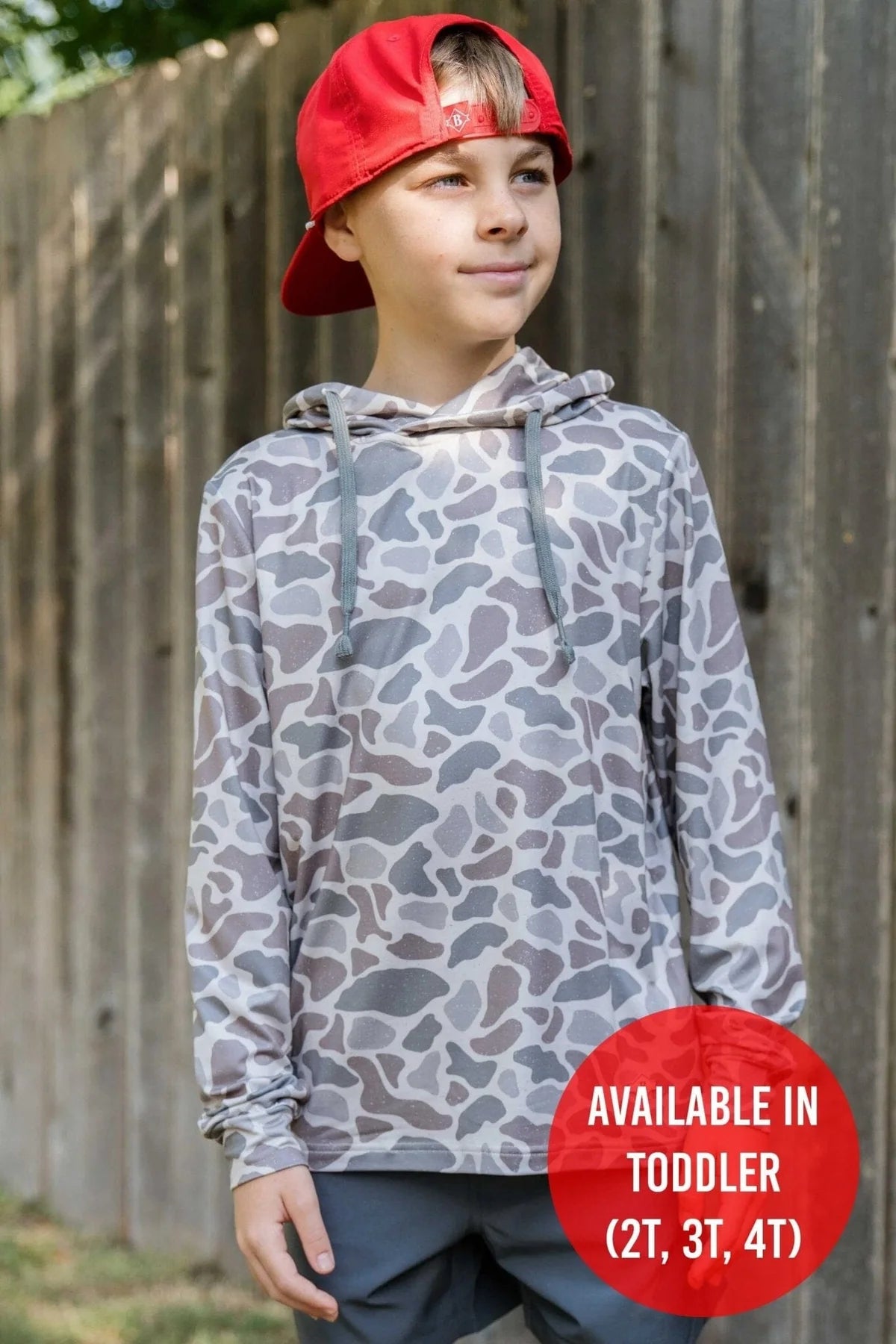 BURLEBO Youth Hoodie - Classic Deer Camo