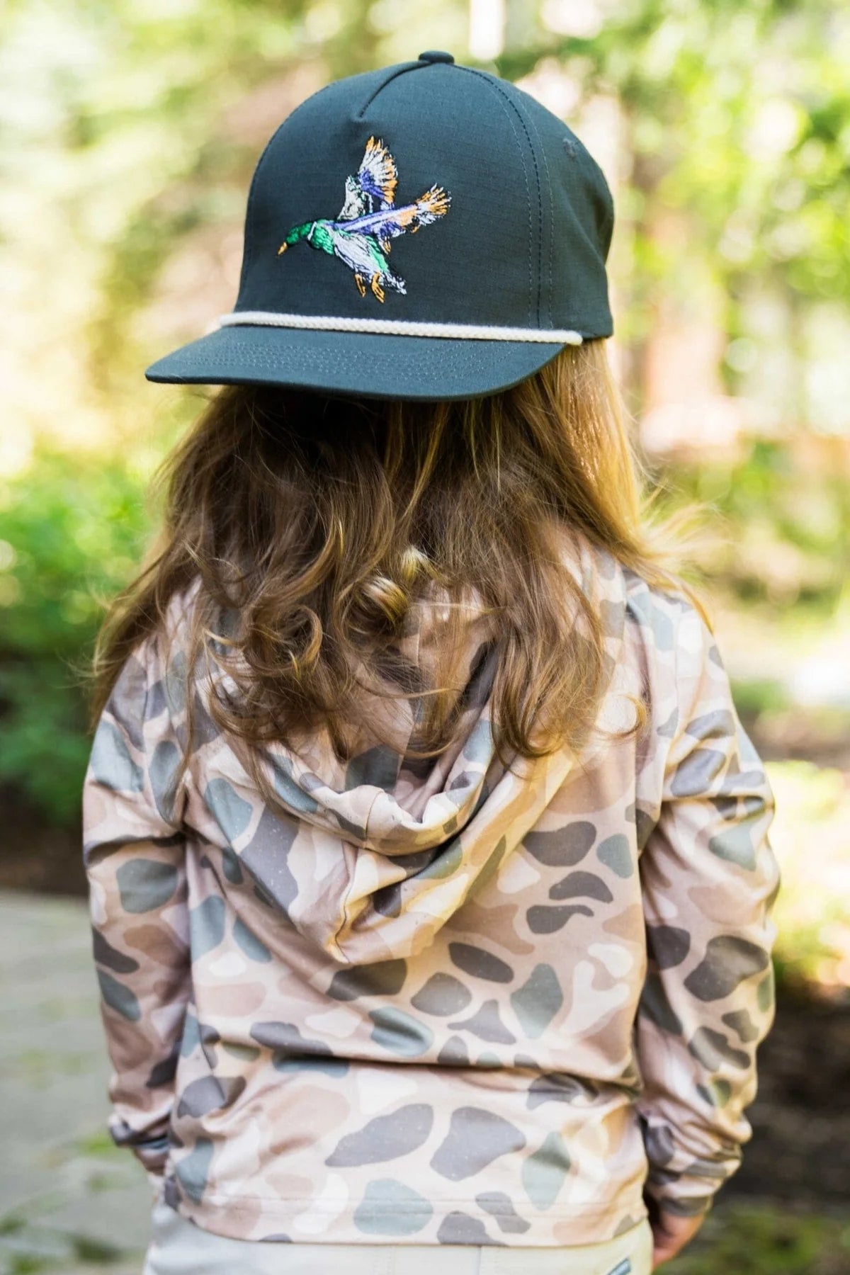 BURLEBO Youth Hoodie - Pintail Camo