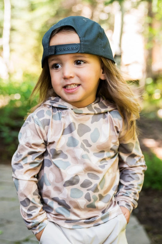 BURLEBO Youth Hoodie - Pintail Camo