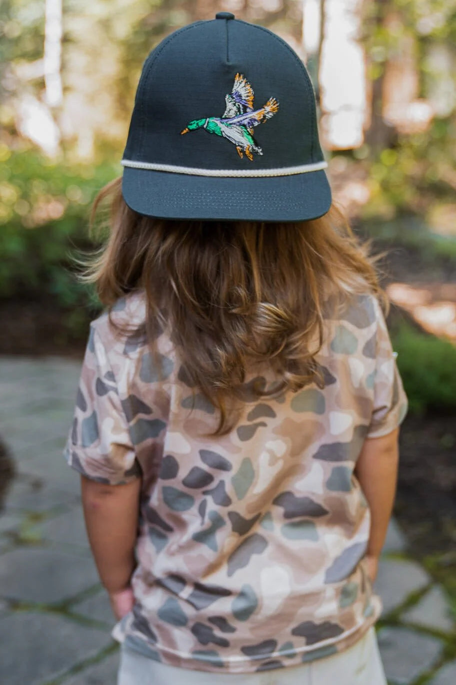 BURLEBO Youth Polo - Pintail Camo